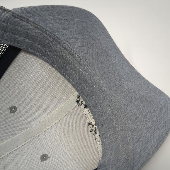 Cushman & Wakefield Pacific Snapback Trucker Hat Gray One Size Mesh Back - Picture 7 of 9